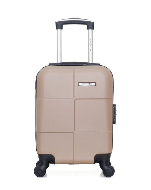 Valise Cabine - BLUESTAR - BUCAREST - 55 cm - 4 Roues - Gris foncé