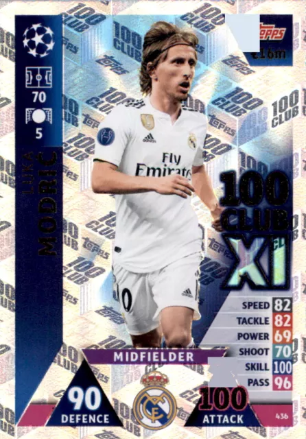 Champions League 18/19 - Karte 436 - Luka Modric - 100 Club XI