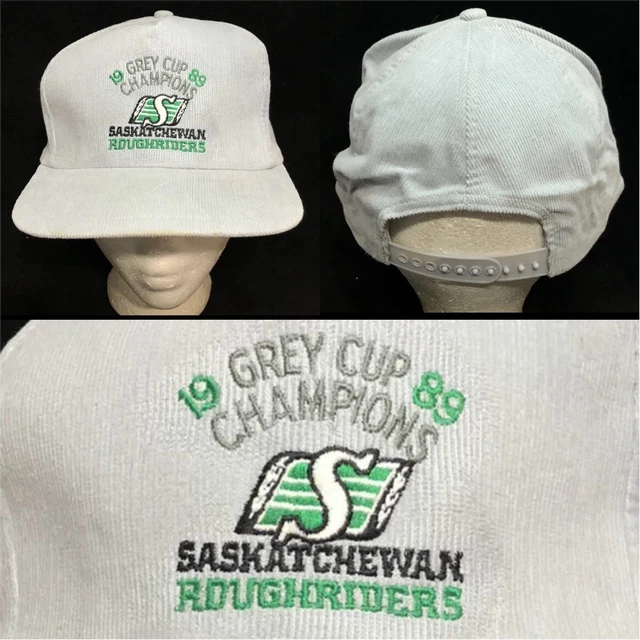 VTG SASKATCHEWAN ROUGHRIDERS Snapback Hat CFL Football Cap