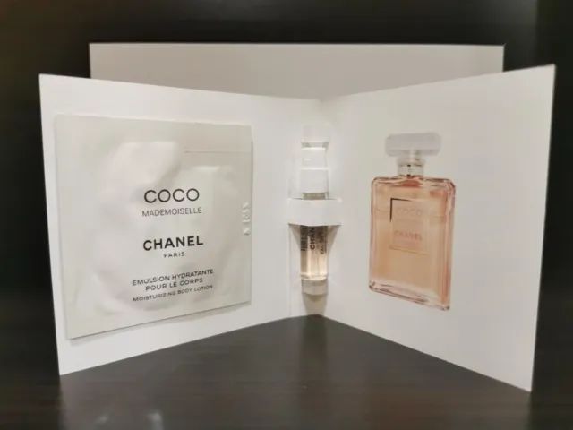COCO MADEMOISELLE EAU De Parfum Spray 1.5ml + body lotion 1ml £12.99 -  PicClick UK