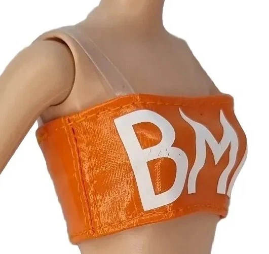Barbie Doll Clothes BMR1959 PVC Look Crop Top Mattel Accessory