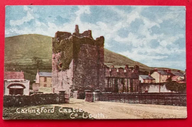 Carlingford Castle  - Co Louth  - early 20th century.