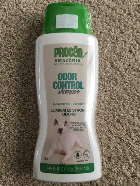 Procao Amazonia Odor Control Shampoo Paraben And Dye Free 16.9 Ounces NEW