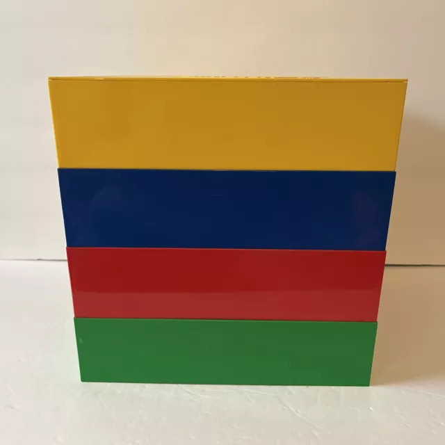 BOX-4-BLOX LEGO Blocks Brick Storage Sorter Sifter 10 Cube