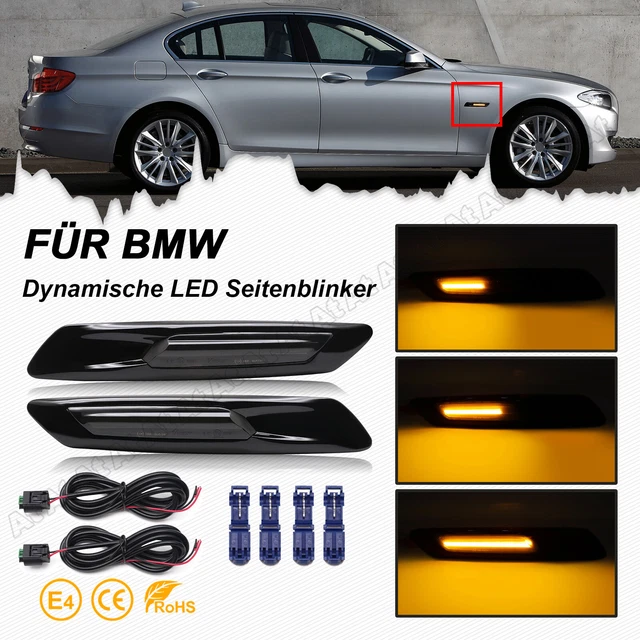 Scheinwerferblenden Carbon Für BMW 5er F10/F11 - Augenbrauen Abdeckung 2011-2016