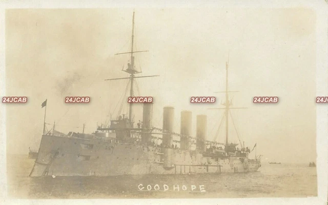 ROYAL NAVY RP Postcard. HMS