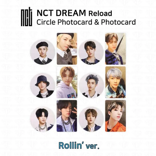 NCT DREAM 4th mini album Reload Official Photocard Member SET KPOP K-POP 3