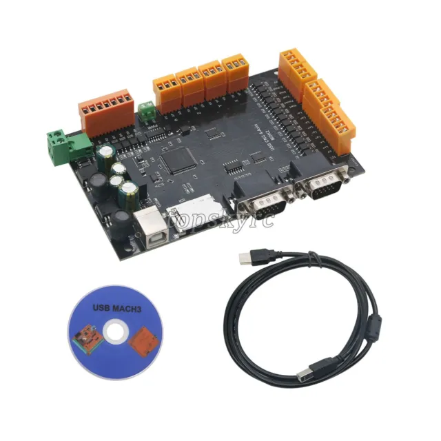 MDK2 USB CNC Breakout Board 4-Axis Stepper Motor Controller SD MPG Interface