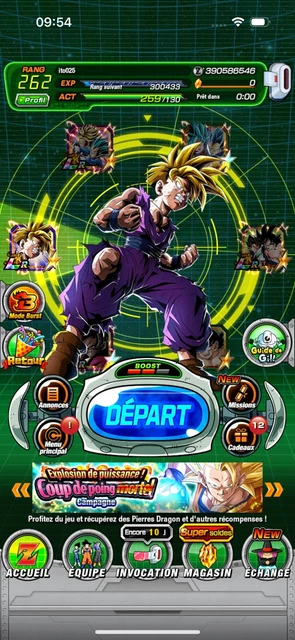 Échange compte dokkan vs dbl - Dragon Ball Z Dokkan Battle | Global