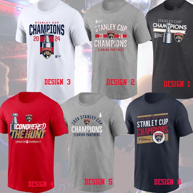 HOT !! FLORIDA Panthers 2024 Stanley Cup Champions TShirt All Designs