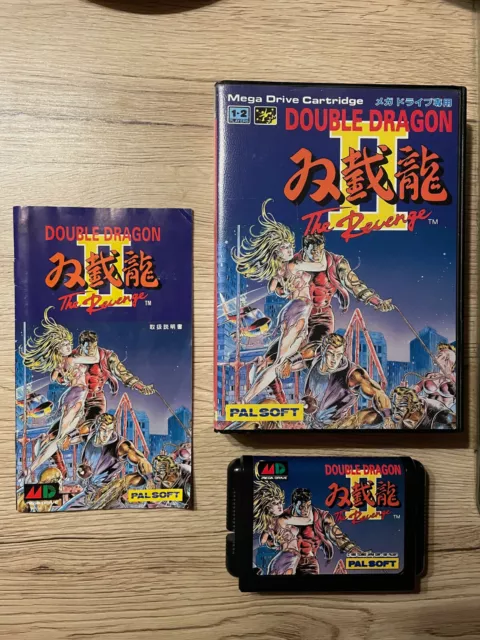 Double Dragon II The Revenge Sega Mega Drive NTSC Japan JAP JP J +OVP Anleitung