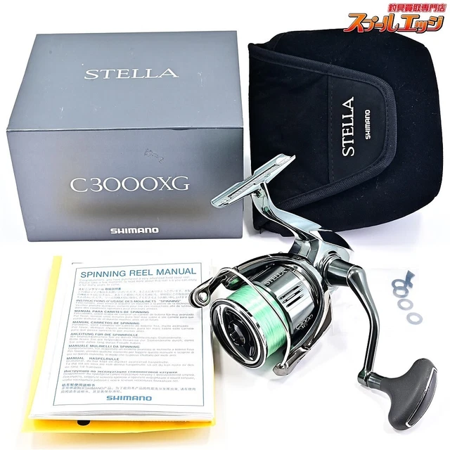 NEAR MINT】SHIMANO 22 STELLA C3000XG Spinning Reel From