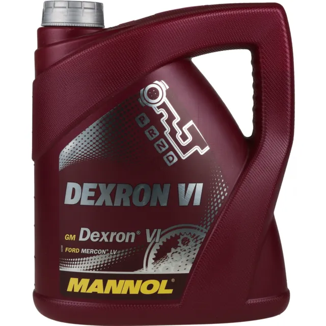 8L MANNOL Getriebeöl Dexron VI Gear Automatikgetriebeöl inkl. Auslaufschlauch 3