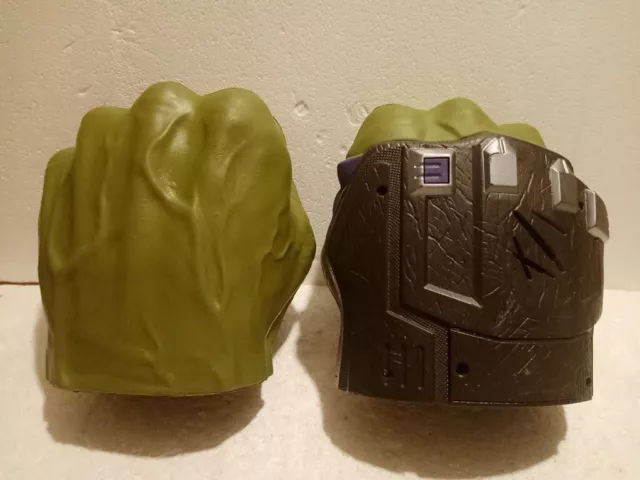 HULK Marvel Thor Ragnarok Hands Gloves Fists Smash FX Sound Avengers 2016 Hasbro