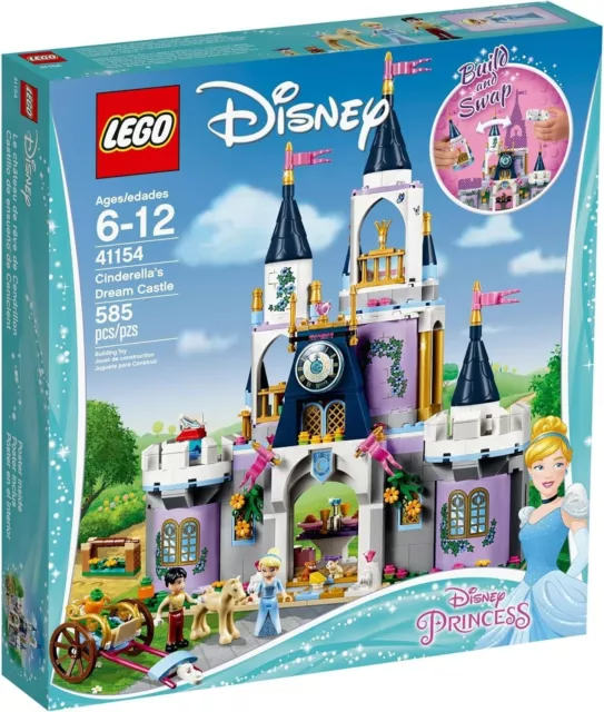 LEGO® 41154 Disney: Cinderellas Traumschloss Geschenk Prinzessin Schloss B WARE