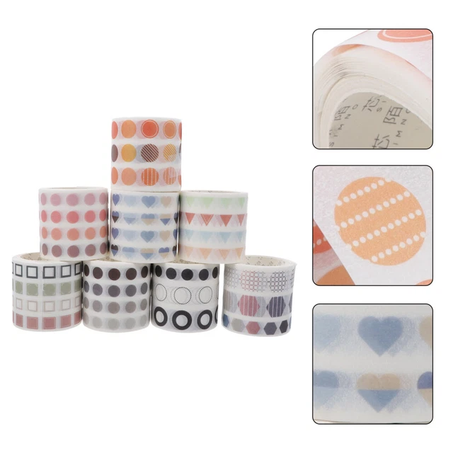 8 rollos Washi-Tape cinta de embalaje regalo de Navidad regalo decoración niño