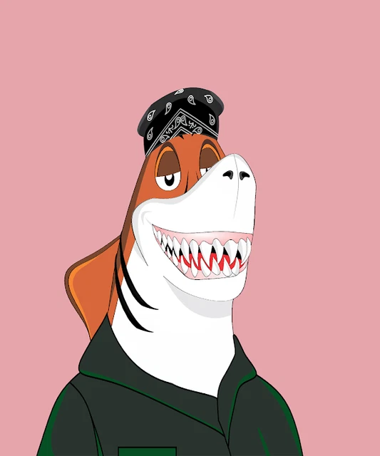 Laughing Shark # 913 - Limited Edition,  Only 1,111 available! RARE!