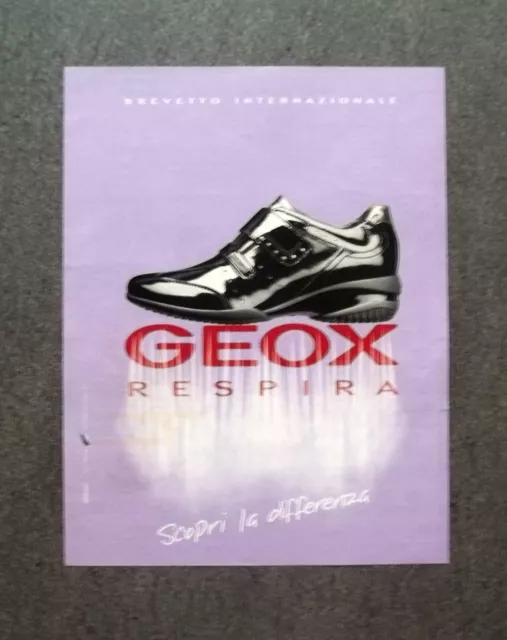 Geox pubblicità on sale