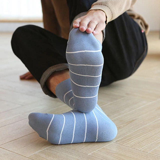 5 Pairs Chaussettes Épaissies Chaussettes Pour Hommes D'hiver 7