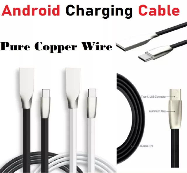 High Speed Data Sync Charger Fast Micro USB Charging Cable For Android Mobile AU