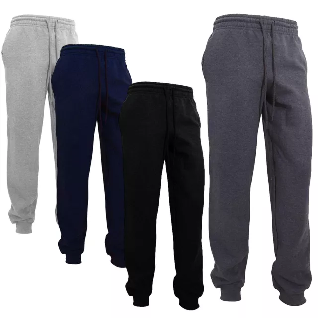 Kids Boys Girls Joggers Trousers Tracksuit Bottoms Jogging Gym Pants Lounge Wear