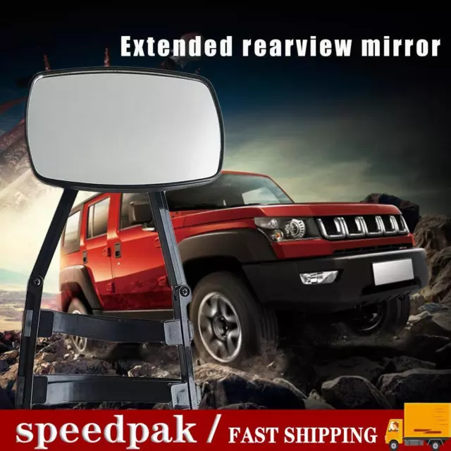 Nuovo 1 * nero regolabile clip-on prolunga rimorchio-traino-S