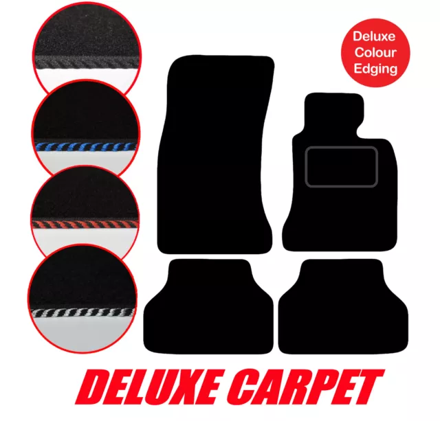 BMW 5 Series E60 2003-2010 Automatic Tailored Car Mats Deluxe Carpet & Edging
