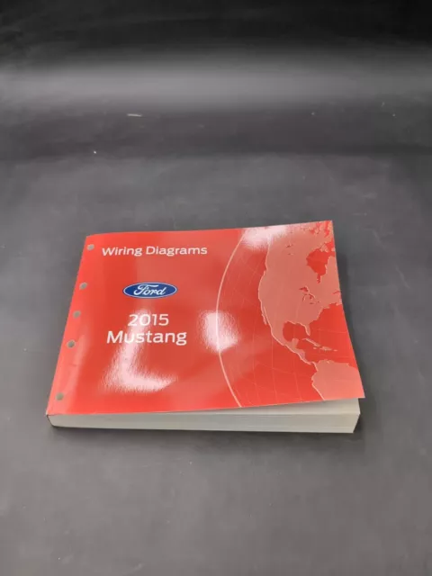 2015 Ford Mustang OEM Electrical Wiring Diagram Manual