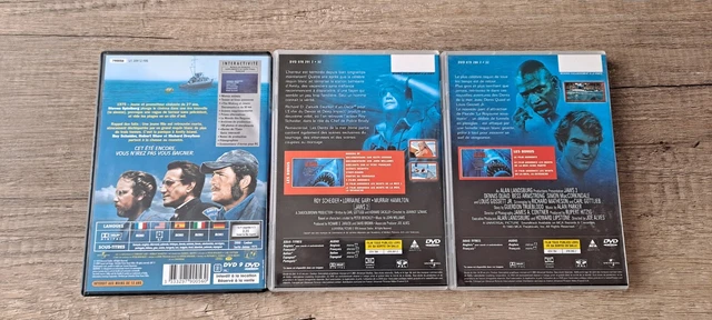 DVD Les dents de la mer 1 2 3 Scheider/bid72 2