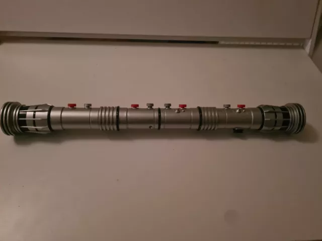 Star Wars Darth Maul Double Ended Flick Out Light Saber *Hasbro 2011*