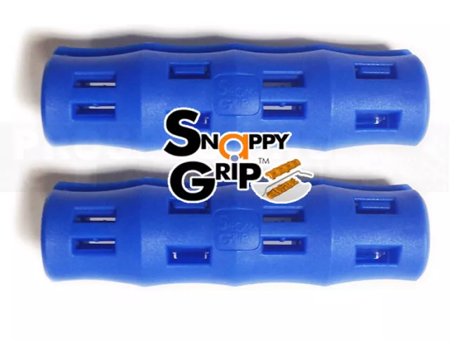SNAPPY GRIP Egonomic Replacement Bucket Handles 2 BLUE