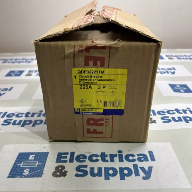 QDP32225TM Schneider Electric 240V, 225A Molded Case Circuit Breaker