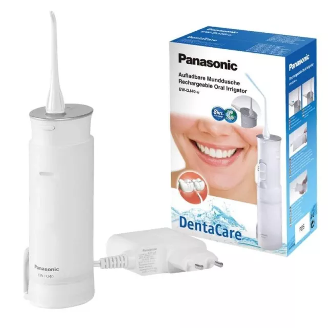 Panasonic EWDJ40 Rechargeable Oral Irrigator Compact Dental Flosser Water Jet