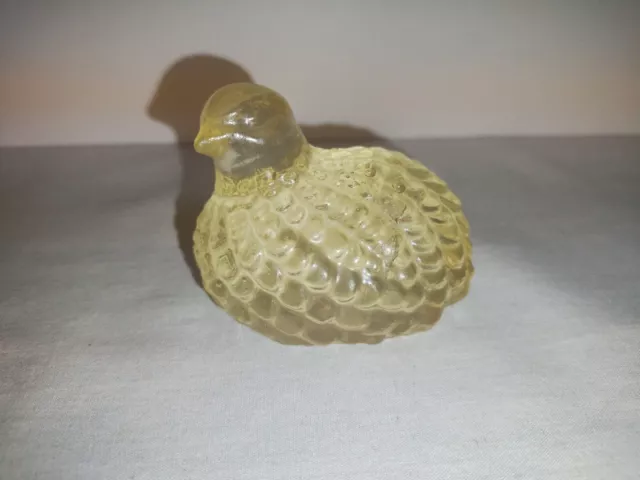 Vintage Small Quail Bird Resin Figurine