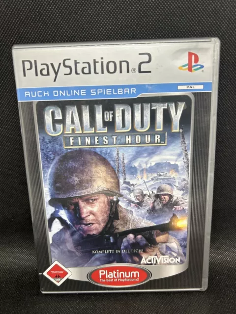 Call of Duty: Finest Hour (Sony PlayStation 2, 2004) for sale online