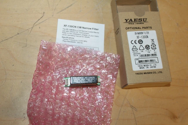 Xf-130CN Yaesu Radio Cw Narrow Filter For Ftdx10 9.005Mhz/300Mhz ~~