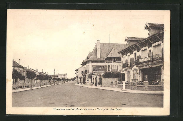 CPA Fresnes-en-Woevre, Vue prise cotè Ouest