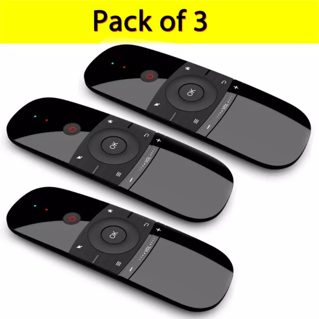 [Pack of 3]Remote Control IR Air Mouse Wireless Keyboard for KODI Android TV Box