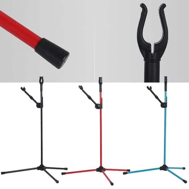 Support Pliable Pour Arc Long - Support Arc Composé Recourbé Stable Et Portable (Orange)