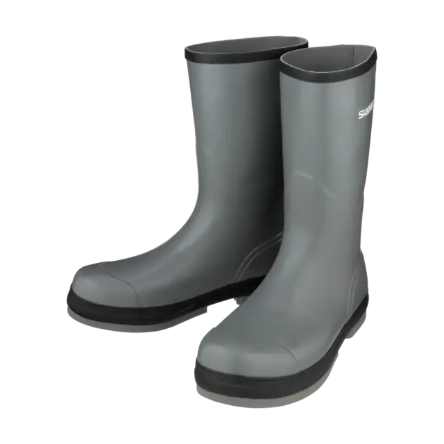 Shimano Evair Rubber Boots Color - Gray Size - 11 (EVARB11GR) Fishing