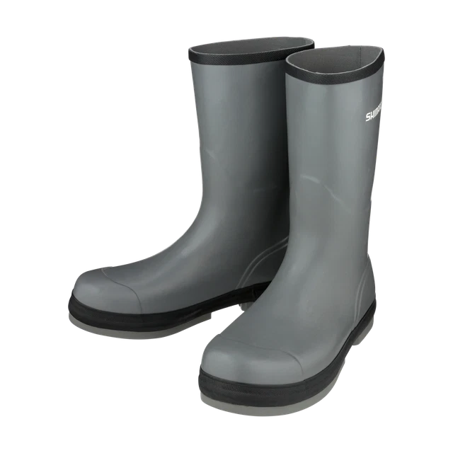 Shimano Evair Rubber Boots Color - Gray Size - 11 (EVARB11GR) Fishing