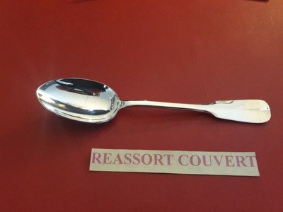 FOURCHETTE SERVICE MONOGRAMME DELAFOSSE 24.5 CHRISTOFLE BEL ÉTAT MÉTAL ARGENTÉ 2 