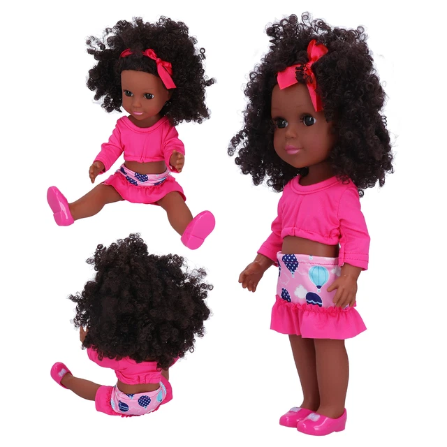 (Q14-27 Rose Red Hot Air Balloon Skirt)Baby Dolls Rebirth Baby Girl Washable