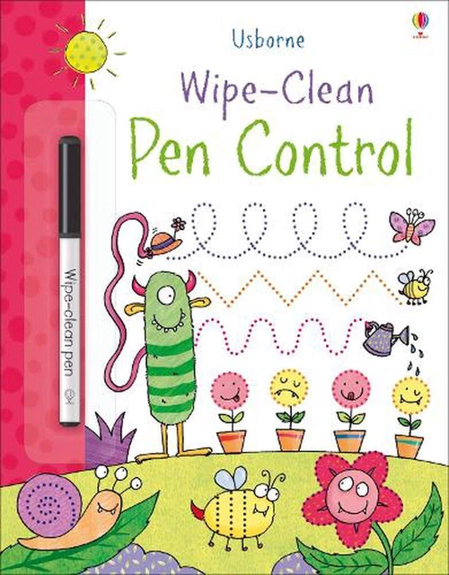 Wipe Clean Pen Control by Kimberley Scott (English) Paperback Book