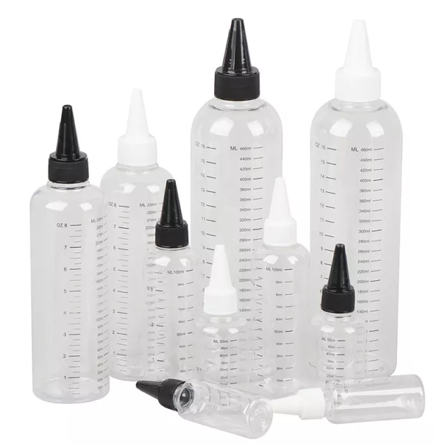 Plastic Refillable Bottle Oil Liquid Dropper Bottles Pigment Ink Contain-lk LN 8