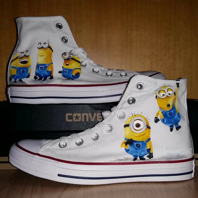 Minion converse outlet shoes uk