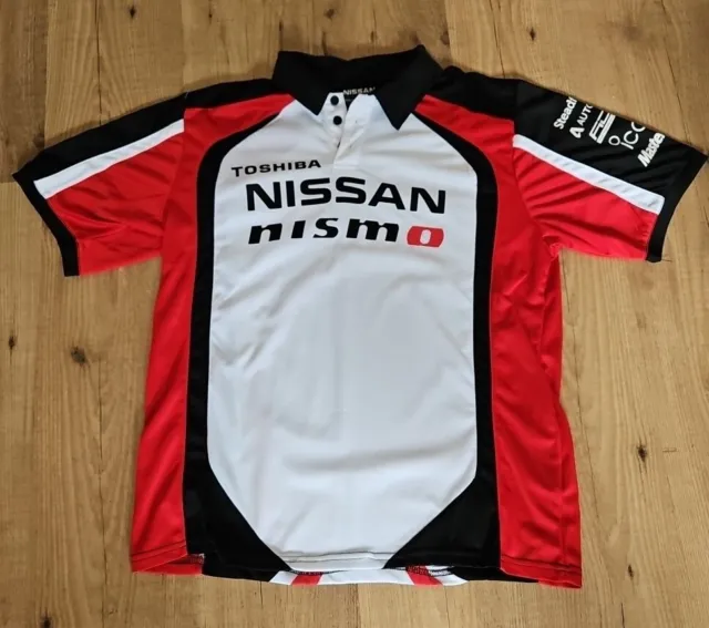 NISSAN NISMO Polo Shirt Mens Medium 2015 Official Merch
