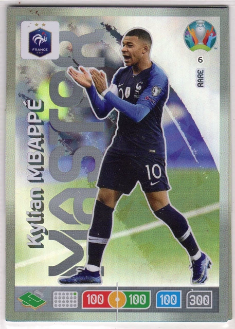 Autocollant Panini Kylian Mbappé - 2ème Année - Saison 2017/18 - FOIL RARE