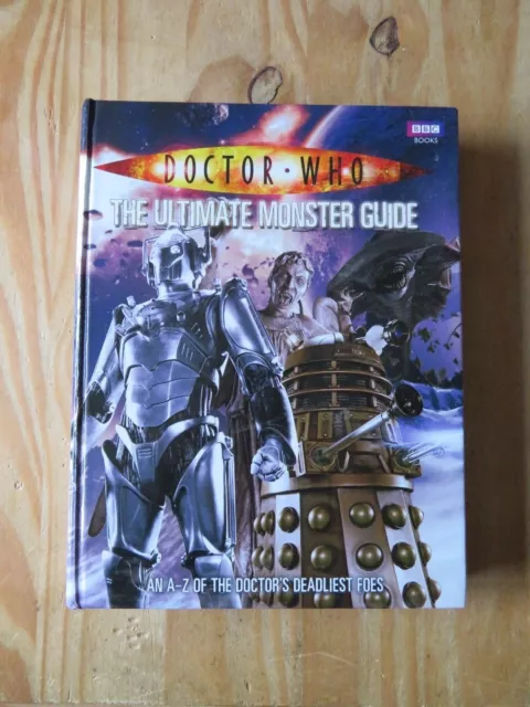 DOCTOR WHO BOOK  THE ULTIMATE MONSTER GUIDE..Hardback C317