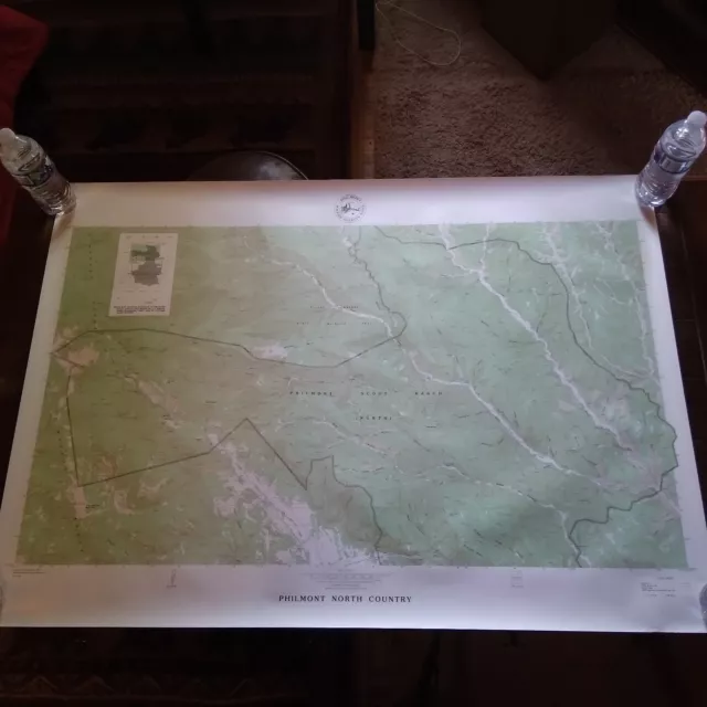 Philmont NM North Country USGS Topographical Geological Survey Quadrangle Map